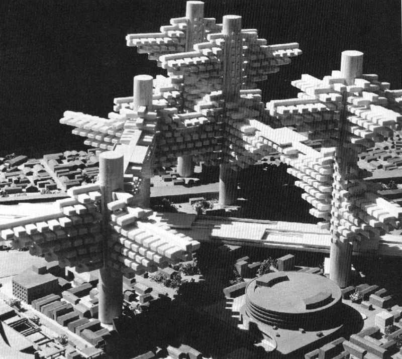 Arata Isozaki’s ‘City in the Air’