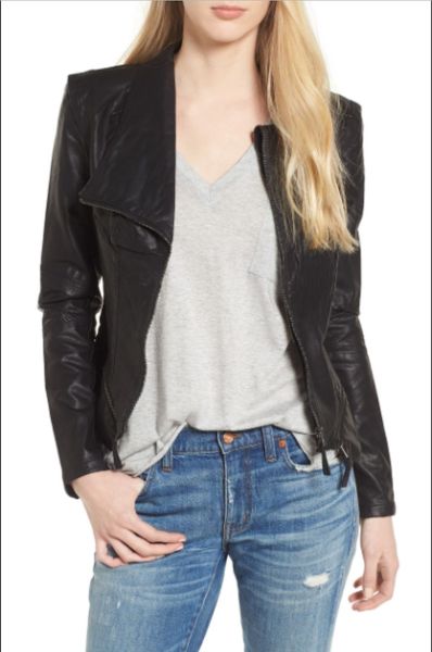 Blanknyc Faux Leather Moto Jacket