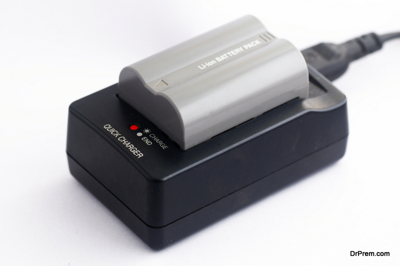 Charge camera batteries