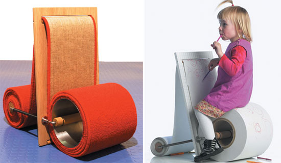 childrens paper chair 02 childrens paper chair 02