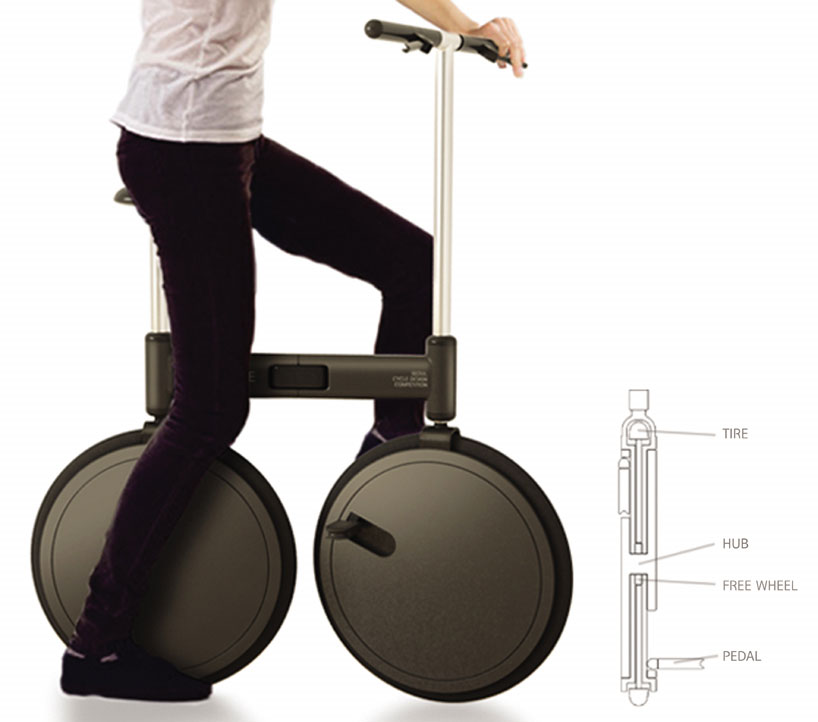full-circle-folding-bike-riding