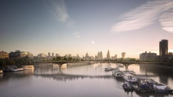 Garden bridge, London