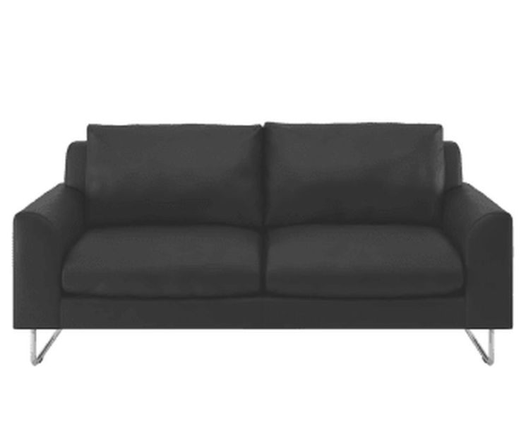 Lyle leather sofa in premium tan