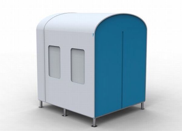 Small Shelter offers instant refuge during emergencies