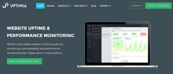 Uptimia Website Management Services to Optimize Website